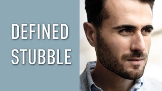 DEFINED STUBBLE Tutorial  Panasonic ERGB96 Beard Trimmer [upl. by Fink]