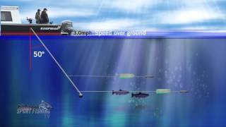 Reading Downrigger Cable Angles [upl. by Nettle]