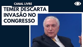 Temer descarta quotinvasão do Capitólioquot no Brasil [upl. by Ojillib]