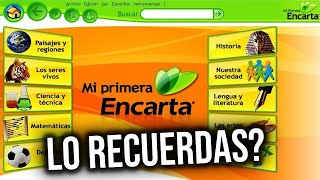 NO TUVISTE INFANCIA SI NO USASTE ESTE PROGRAMA  Microsoft Encarta ¿Qué paso [upl. by Monetta]