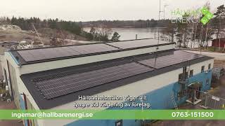 Hållbar Energi  Solceller till Lantbruk brf industri hyreshus i Stockholm amp Uppsala [upl. by Lesig]