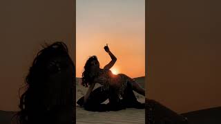 Aigerim unesskz Dance in desert Dubai [upl. by Liebowitz]