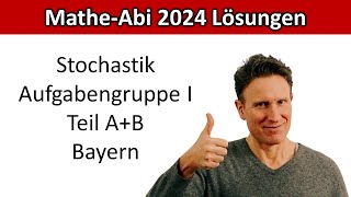 Mathe Abi 2024 Stochastik I Lösungen [upl. by Ayamahs]