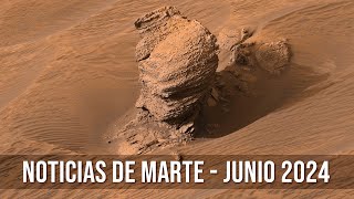 NOTICIAS DE MARTE  JUNIO 2024  Perseverance amp Curiosity [upl. by Attesoj921]