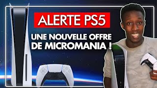 ALERTE STOCK PS5  Une NOUVELLE OFFRE de MICROMANIA  💥 [upl. by Latihs]