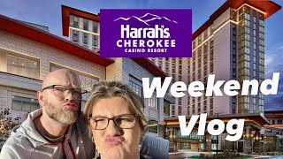 Harrah’s Cherokee Casino Resort Weekend Vlog May 2024 [upl. by Enneirda]