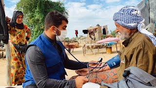 Village Doctor in Rural Families  Village Life in old Village Desert  Traditional Family  Nomadic [upl. by Tronna964]