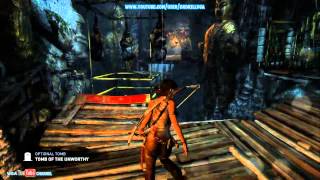 Tomb Raider  2013  Tomb Of The Unworthy Walkthrough [upl. by Atilegna]