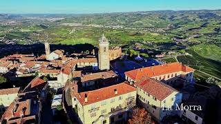 Italy • Piedmont • Barolo • 4K Scenic Relaxation Journey Through The Best Vineyards and Villages [upl. by Kathi150]