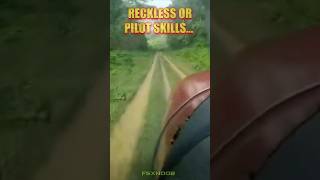 Pilot Skills or Reckless Flying  Dense Rainforrest Landing shorts aviation [upl. by Elbert]