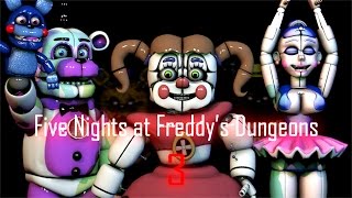 Five Nights at Freddys Dungeons 3  Sister Location  Markiplier [upl. by Nalyad]