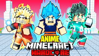 100 Players Simulate ANIME in Minecraft [upl. by Hooge]