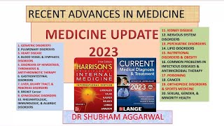 Recent Advances in Medicine 2023 Harrison Updates CMDT 2023 [upl. by Shelton]