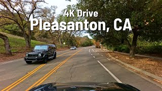 CALIFORNIA Pleasanton 🚗 Drive 🇺🇸 4K [upl. by Troth]