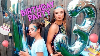 Festival Themed Birthday Party amp Secret Challenge  VLOG [upl. by Edgerton]