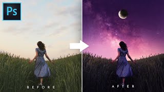 Photoshop Tutorial  Photoshop Compositing Tutorial  Photo Manipulation [upl. by Rubma352]