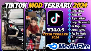 TIKTOK MOD TERBARU 2024  Download apk tiktok terbaru 2024  tiktok tanpa watermark [upl. by Ela]