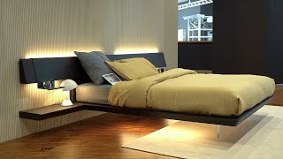 Letto sospeso Biplano by FIMAR  Arredamento moderno di design per la camera da letto [upl. by Rudolph]