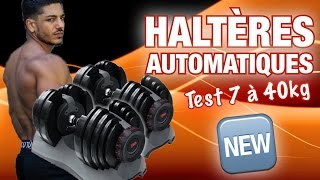 Les HALTÈRES AUTOMATIQUES 5 à 40 kg LE TEST by Bodytime [upl. by Nevada]