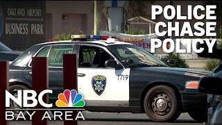 Gov Newsom urges Oakland to change strict policy on police pursuits [upl. by Ineslta]