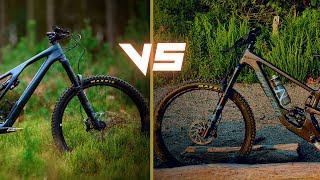 Specialized Stumpjumper Evo Expert VS Santa Cruz Hightower  The AllMountain Bike Showdown [upl. by Som]