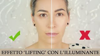 Crea un effetto lifting con lilluminante [upl. by Balduin]