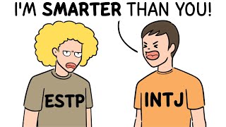 INTJ outsmarts ESTP be like 🤣 [upl. by Airemat]