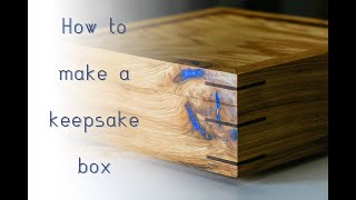 Making a Keepsake Box  Woodworking  DIY  How To [upl. by Trakas]