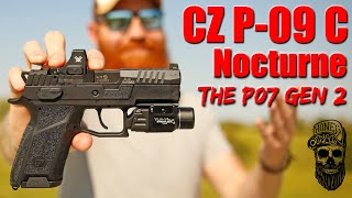 New CZ P09 C Nocturne First Shots Not What I Expected [upl. by Julienne]