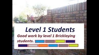 bricklaying learning how to lay bricks level 1 bricklaying course [upl. by Alyse]