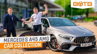 BOTB Winner Collects New MercedesAMG A45 S [upl. by Ymmit836]