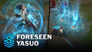 Foreseen Yasuo Skin Spotlight  PreRelease  PBE Preview  League of Legends [upl. by Eelyab]