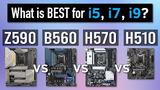 How to Choose a Motherboard for Intel 11th Gen i5 i7 i9 Z590 vs B560 vs H570 vs H510 [upl. by Trix]