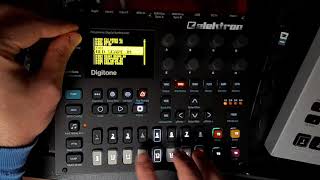 Elektron Digitone through the factory sounds no talking [upl. by Ojiram577]