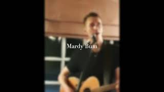 Mardy Bum by Arctic Monkeys Live acoustic cover [upl. by Lindsy]