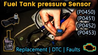 Fuel Tank Pressure Sensor Replacement  Fuel Tank Pressure sensor Symptoms  Failures And Solutions [upl. by Adnawt]