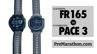 Garmin Forerunner 165 vs Coros Pace 3 comparativa  Pros  Contras [upl. by Jelle]