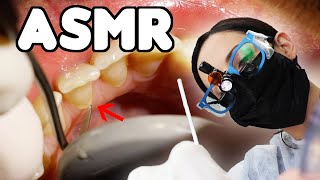 ASMR Dental Cleaning  LOTS of Scraping [upl. by Aneele]