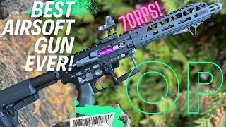 BEST AIRSOFT GUN IN THE WORLD INSANE RPS  PULSAR D BUILD [upl. by Eicnahc]