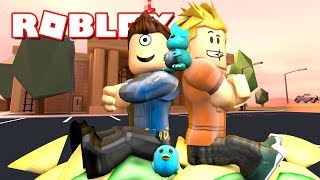 COP BECOMES CRIMINAL  Roblox Jailbreak Roleplay w Gamer Chad  MicroGuardian [upl. by Ciapas]