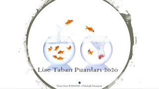 Lise Taban puanları 2020 [upl. by Feliza125]