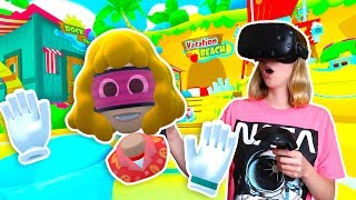 Going On The Greatest Vacation EVER VR Vacation Simulator HTC Vive Virtual Reality [upl. by Xuagram]