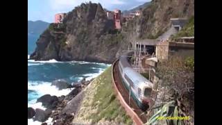 La ferrovia delle Cinque Terre  Parte 1 [upl. by Maryellen367]