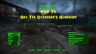 How To Get The Overseers Guardian  Fallout 4 [upl. by Atteras]