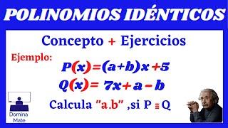 POLINOMIOS IDÉNTICOS FULL EJERCICIOS [upl. by Audie]