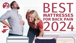 Best Mattress For Back Pain 2024  Our Top 8 Picks UPDATED [upl. by Naujik529]