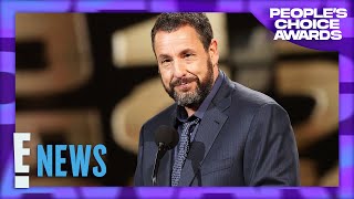 Adam Sandler Accepts ‘The People’s Icon’ Award  2024 People’s Choice Awards [upl. by Noivart]