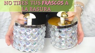 Reciclando Envases de Velas  Frascos Decorados para la Sala Baño y Accesorios [upl. by Domella168]