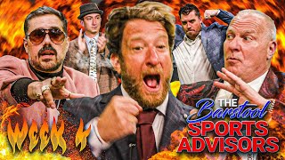 Dave Portnoy Has Lost His Mind  Barstool Sports Advisors Week 4 [upl. by Aipotu]