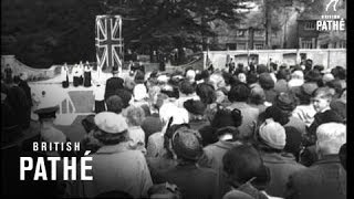 Aldershot Honours Britains Blitzed Cities 1950 [upl. by Paradies]